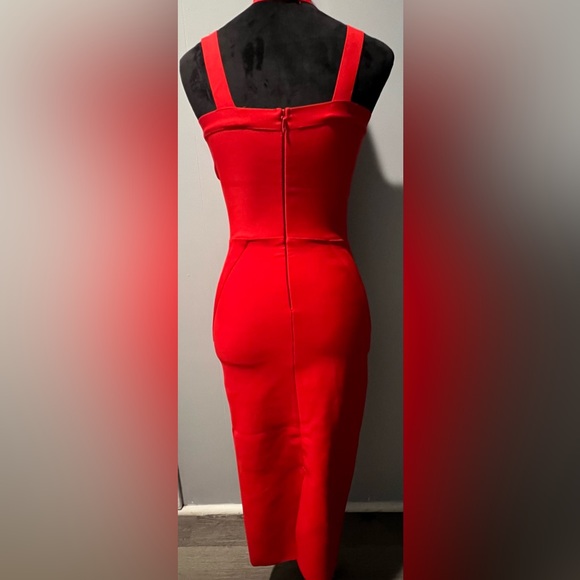 🍒 Red Halter Dress 💋 NWOT‼️ - Picture 6 of 8